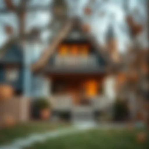 Charming holiday house design