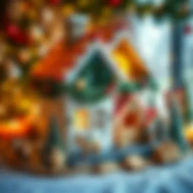 Creative materials for festive house