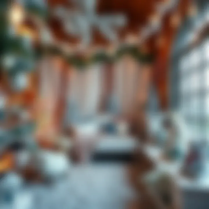 Unique winter wonderland theme