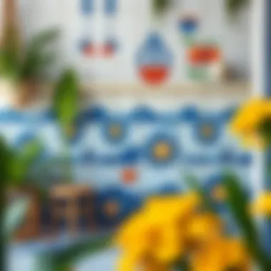 Creative tile painting project