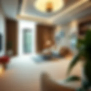 Finished soundproofed floor showcasing a tranquil environment